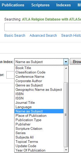 Try subject/name indexes for a higher relevance.