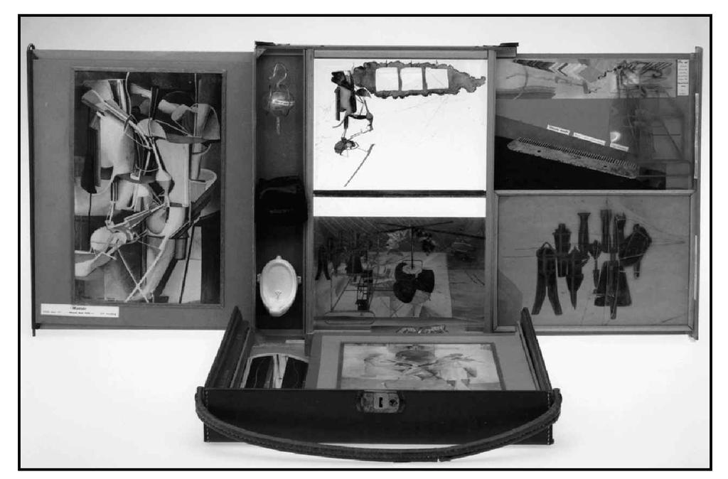 46 Saint-Amour Figure 3 Marcel Duchamp, Boîte-en-Valise (Box in a Valise), 1941. Philadelphia Museum of Art: The Louise and Walter Arensberg Archives.