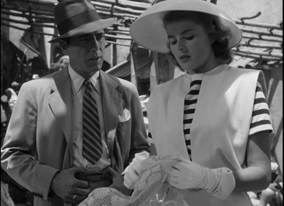 Slika II.4.1. Kadar iz filma Casablanca (1942.). Drugi svjetski rat bio je pozadina radnje ove iznimno popularne i hvaljene drame.