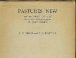 BILLIS, and A.S. KENYON. $150 Pastures New.