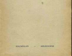 Melbourne, Macmillian & Company, 1930.