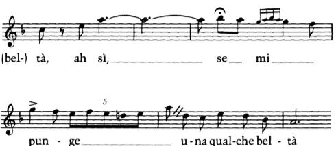 Caruso s cadenza is similar, but not as extensive as De Lucia. However, this vocal style is direct and without my affectation. Example 3.