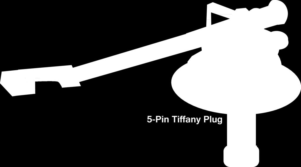 Tonearm with 5-Pin Tiffany Jack Tonearm with RCA Jack The internal wiring of the turntable should be