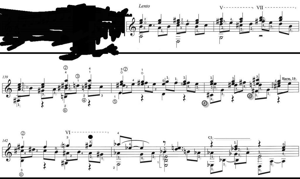 105 chord shifts. This fingering suggestion in Musical Example 8.4 promotes the necessary fluidity and facilitates the performance of this segment.