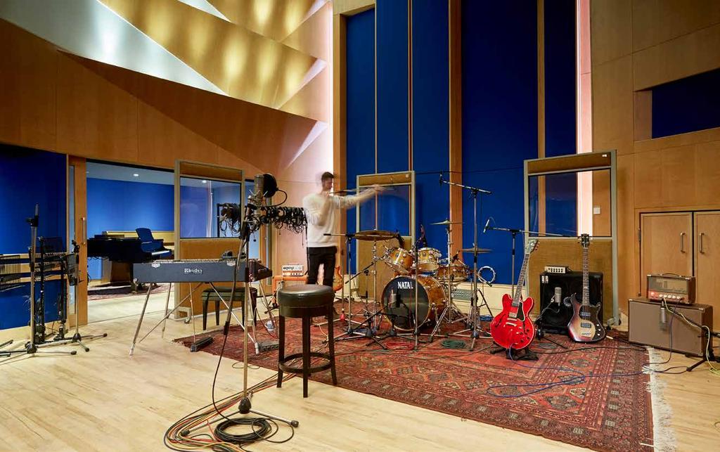In more recent years, it has seen recordings by Florence & The Machine, Frank Ocean and Ed Sheeran. Studio Three is a sublime location for clients looking for a modern space, steeped in history.
