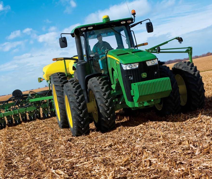 Ag Management Solutions Displays and Receivers Customized signal accuracy John Deere offers its own differential corrections through the StarFire network.