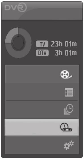 MANUAL RECORDING This function is used to perform reserved recording. This function is available in the menu. When Manual Recording,the default sound of the TV is stored.