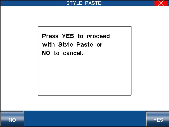 44 Style Paste When you record a Style as part of your song, the Style data is automatically recorded on the Style track.