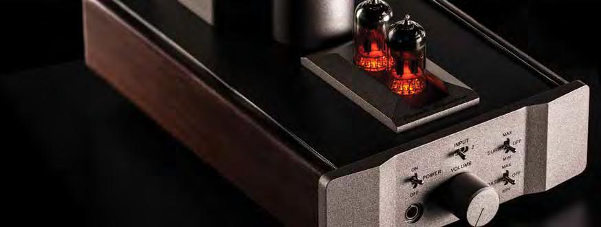 This Headphone Amplifier s elegant circuit has the tube amplifiers, buffers, bass EQ, and surround processing configured in a single stage. Distortion and noise are below the threshold of hearing.