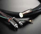 Cables are shielded by a Silver/Gray braided jacket with 5-pin DIN/JIS plug to 2xRCA plugs plus a ground.