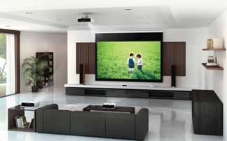Truth It is possible to have a pull-down screen or a portable screen which can be kept away when not in use. 2 3 Expensive Home Projectors and Lamps.