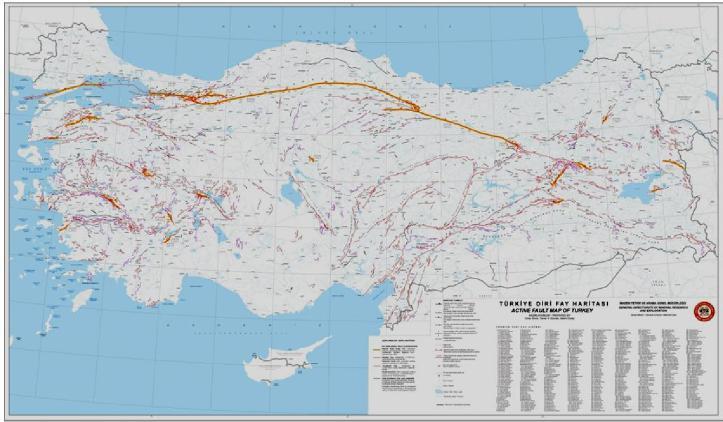 I.4.2. HAZARD SEISMIC Turcia este una din cele mai vulnerabile ţări din lume în ceea ce priveste dezastrele naturale, din cauza localizării sale în zone seismic active (Figura I.50).