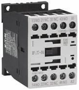 .1 Product Selection When Ordering Orders must be placed in multiples of the package quantity listed DC operated control relays have a built-in suppressor circuit Contact terminal numbers to EN50011