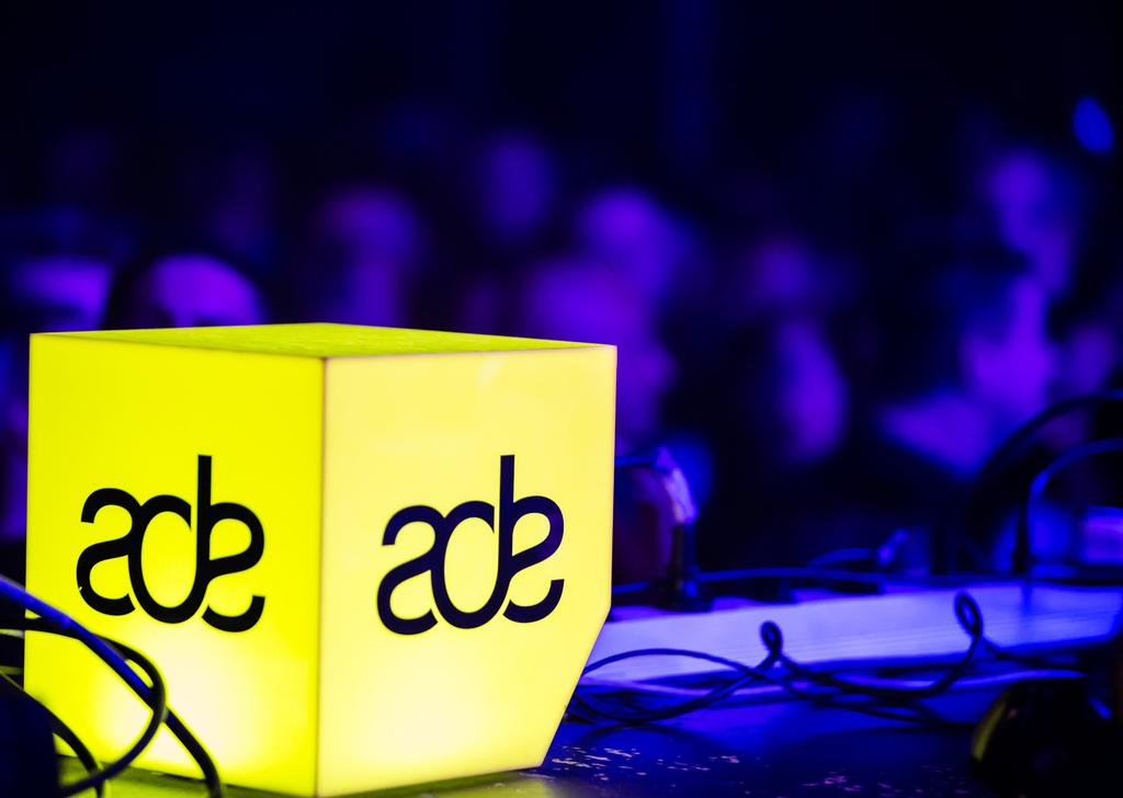Two decades of ADE Amsterdam Dance Event (ADE) is the world s leading electronic music platform and biggest club festival.