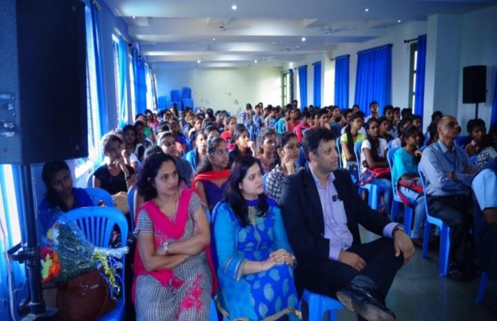 Career Counselling programme held at M.E.S. College, Vasco, Goa on 24 th June 2017.