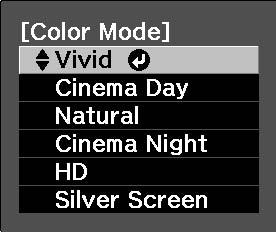 Basic Image Quality Adjustments Select Menu Operations Use to select an item. Press to confirm the selection. *If you press, the Select menu disappears.