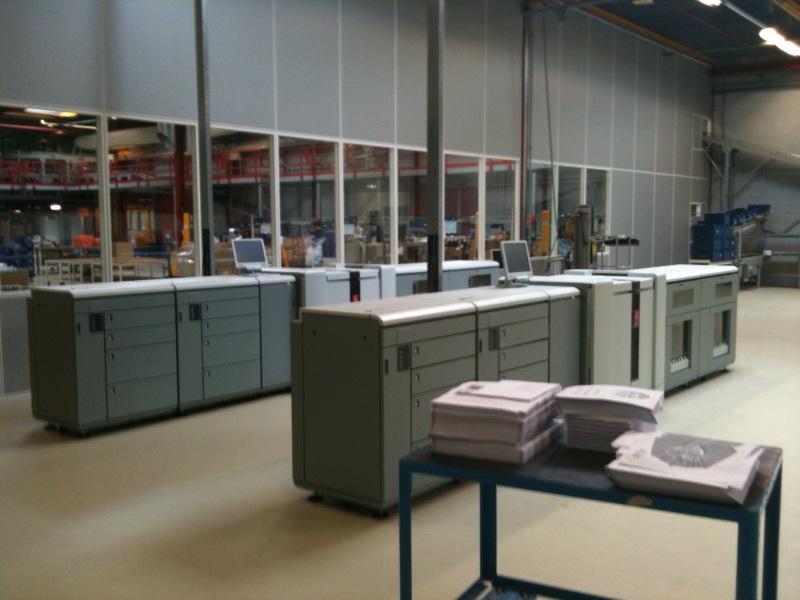 Printing on Demand at CB Joint Book Services ; JV with Océ,