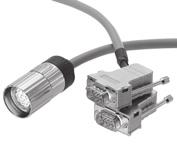 Connection Technology Functional Safety Cordsets, pre-assembled With M3 and x Sub-D connector, 9-pin Order No.