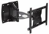 x-large flat panel even closer to the wall: Ultra low profile design Lift n Lock for easy install Built-in kickstand allows for easy wiring access Includes complete Grade 5 hardware kit Includes