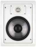 in pairs 5.25" 2-Way In-Wall Speaker JB-SP5II 5.25" woofer, 1" tweeter, 60W 88dB sensitivity, flush mount Optional rough-in frame available (JB-RIF5) Sold in pairs 6.
