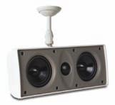 Residential Speakers IW650 Inwall LCR Speaker C1-IW650 Two 6-1/2" Kevlar woofers 1" pivoting aluminum dome tweeter ±3dB bass & treble contour switches Power Handling: 150 watts Frequency Response: