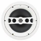 Design White Onwall LCR Speaker C1-F400GB Dual 4" injection molded polypropylene woofers 1" pivoting aluminum dome tweeter ±3dB bass & treble contour switches Power Handling: 100 watts Frequency