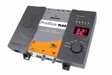 Profilers Profino Profino Plus Profino 6610 In situations where a medium gain (in the order of 45 db) is sufficient, and the high number of antenna inputs is not needed, the Profino could be the