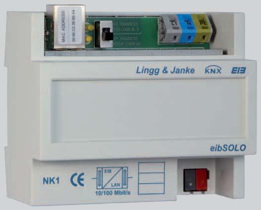 System Components EIB Network Coupler NK 1 EIB Network Coupler The EIB Network Coupler is used to connect EIB (KNX) devices with the FRAKO Energy Management System.