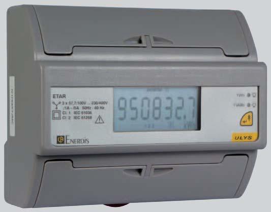 Cost Allocation / Cost Center Acquisition Energy Meters for measurement via Current Transformers (CT) EMC ETAR Energy Meter Three-phase energy meter in three/four-wire technique for detecting