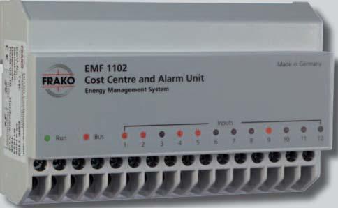 Remote alarms can be transmitted by SMS via modem.