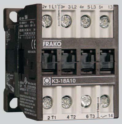 Components Capacitor Switching Contactors K3-...K... / K3-...A.