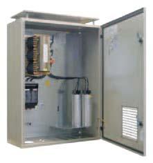 Power Factor Correction Capacitors in sheet steel cases Power Factor