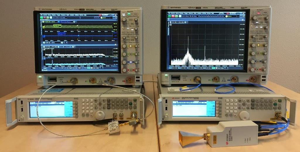 Introduction Keysight oscilloscopes do measure very well RF signals.