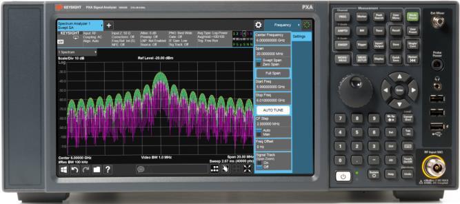 footprint Factory-calibrated IF phase & magnitude for better EVM measurements New: 255 and 510 MHz analysis