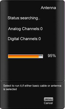 4.4 DTV / TV Tuner Setup When you first used your HDTV you will have setup your TV for DTV / TV channels using the Initial Setup screens.