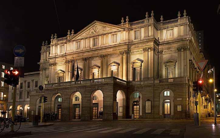 Today La Scala continues to be one of the premier theaters of the world for the production of operas and concerts.