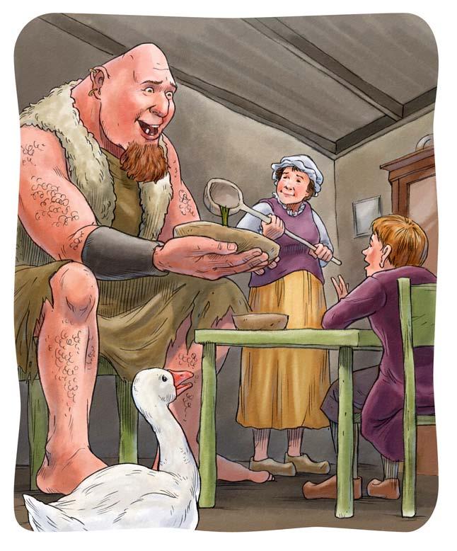 Glossary Now Goose and I are back at the castle. But Jack s mom is teaching me how to cook. When we visit, Goose always lays them a golden egg.