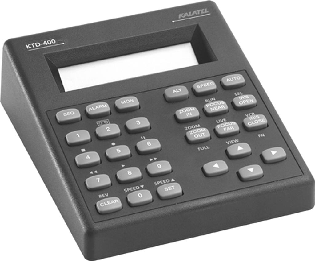 KTD-400 Controller Keypad