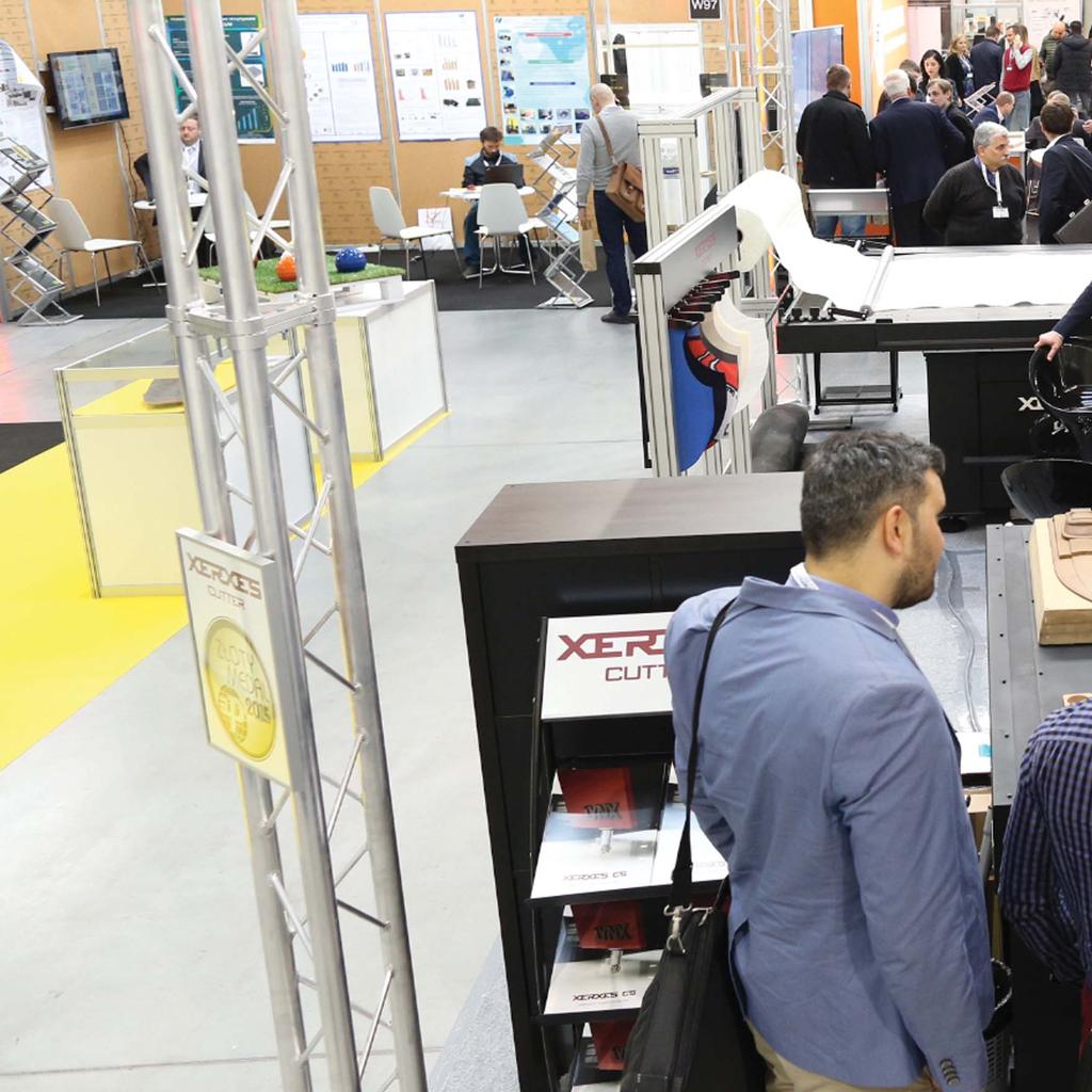 Knowledge, experience, innovation For the duration of KOMPOZYT-EXPO, the exhibition hall turns into a modern factory.