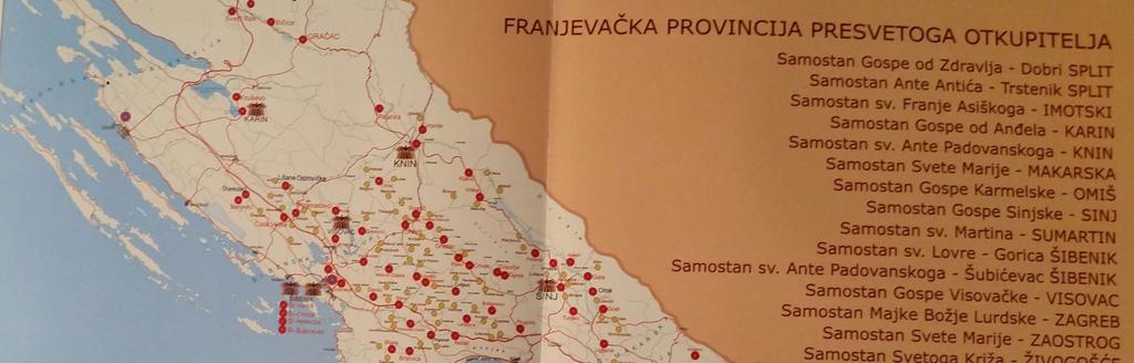 Map of Franciscan