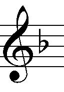 New Nte Accidental Reminder Natural sign cancels a sharp f flat Fingering Chart Link t mp3 Files Key Signature Reminder All B s, E s and A s are played as Ab, Bb, and Eb. All B s are played Bb.