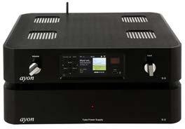 NETWORK PLAYER PCM SERIES S-3 «Junior» S-3 S-5 Network Player, Single Chassis design; 2 x 6922 tube output stage, 2x 6Z4 tube rectifier, Choke, RCA/O & Bal/O, 2 x Line /IN-RCA, 1 x Line /OUT,