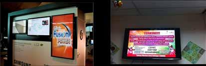 The dynamic nature of digital signage enables your brand to stand out