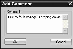 Fault Records 3.6 Adding Comments to a Fault Record SIGRA047.