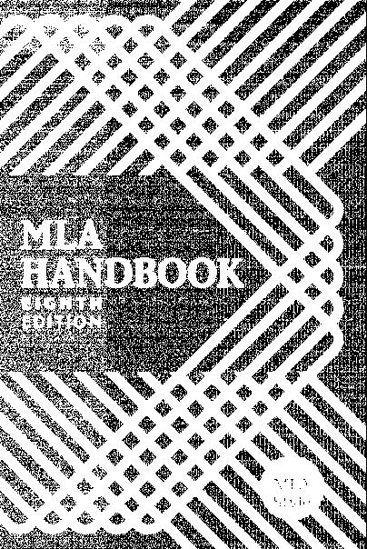 formatting academic papers. https://style.mla.org/ What is MLA?