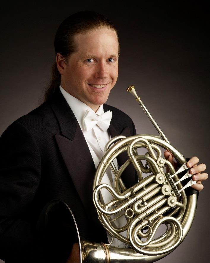 The Happy Horn with Hans Clebsch Friday, February 23, 10am Saturday, February 24, 11am Photo by Roger Mastroianni The horn is a member of the brass family.