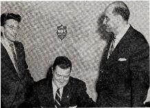 ; George Whitney, KHJ -TV sus. v.p., and William R. Wilgus, TV dept. head, J. Walter Thompson Co., agency.