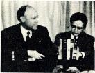 Anthny David NBC News salutes televisin's lngest- running prgram MEET TH E PRESS 1947 creatr Lawrence E. Spivak Prgram with Senatr Rbert A. Taft James A.
