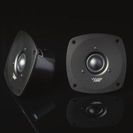 Drawn from technology developed in conjunction with the upcoming WAMM, the Alexx s midrange is divided between two different drivers, each covering a portion of the mid-band area.