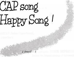 I am. A AP song... my name is Nappy Gong lli My parents are ASCAP members. In the ASCAP Index Department, I was admitted to the great fellowship of America's best known and best loved songs. but.